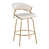 Beige Seat/Gold Frame