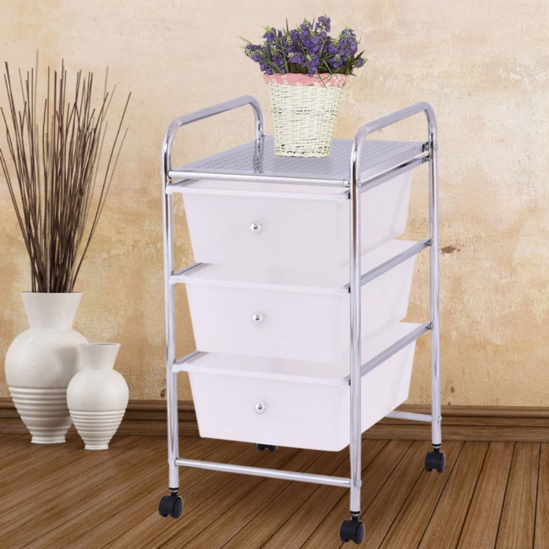 Commode de rangement à 3 tiroirs Tara