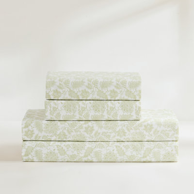 Ensemble de draps en coton Floral Jacobean