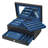2-layer Jewelry Watch Organizer Box With Mirror