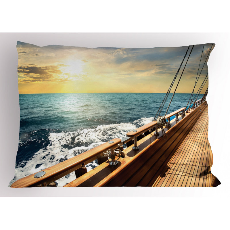 Sun Polyester Sham Set, Twin