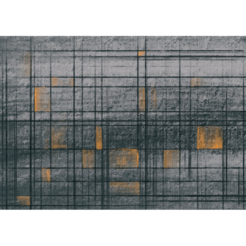 Garyl Abstract Area Rug, Rectangle 70 x 140cm