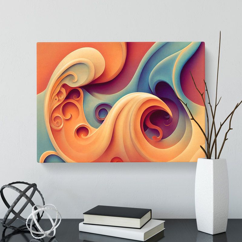 Beautiful Coral Reef Art Vol.3 Abstract - Wrapped Canvas, 35cm H x 50cm W x 3cm D