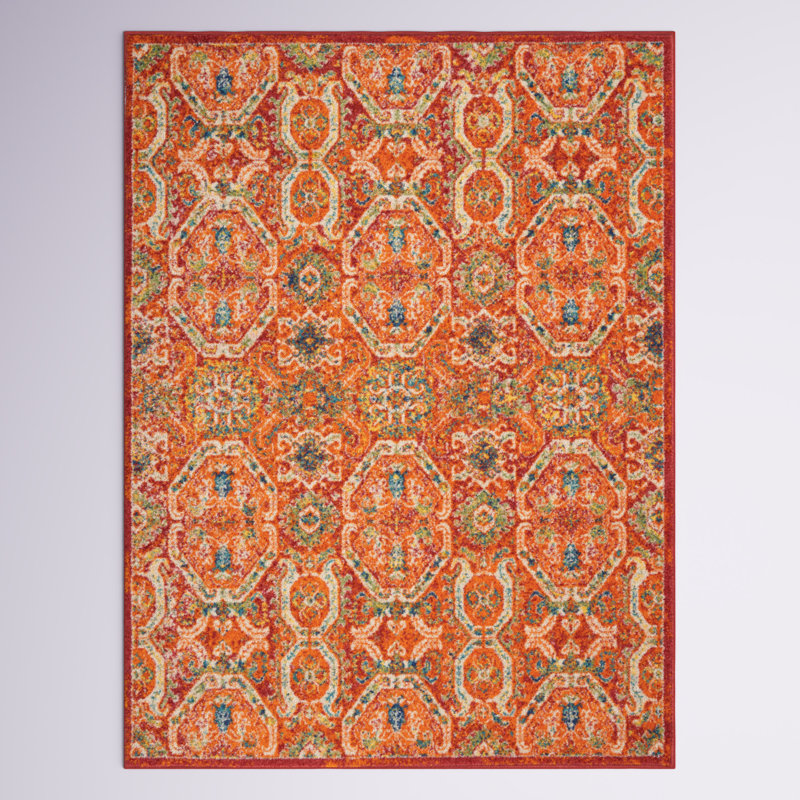 Draughn Geometric Indoor Rug, Rectangle 7'10" x 9'10"
