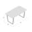 Mukai Walnut Solid Wood Top Dining Table