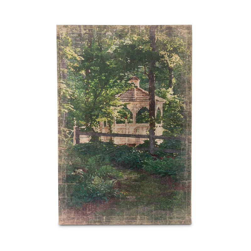 Secret Garden Gazebo by Nancy Nolan