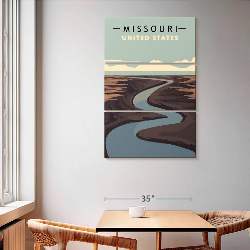 Alvord Missouri River Poster