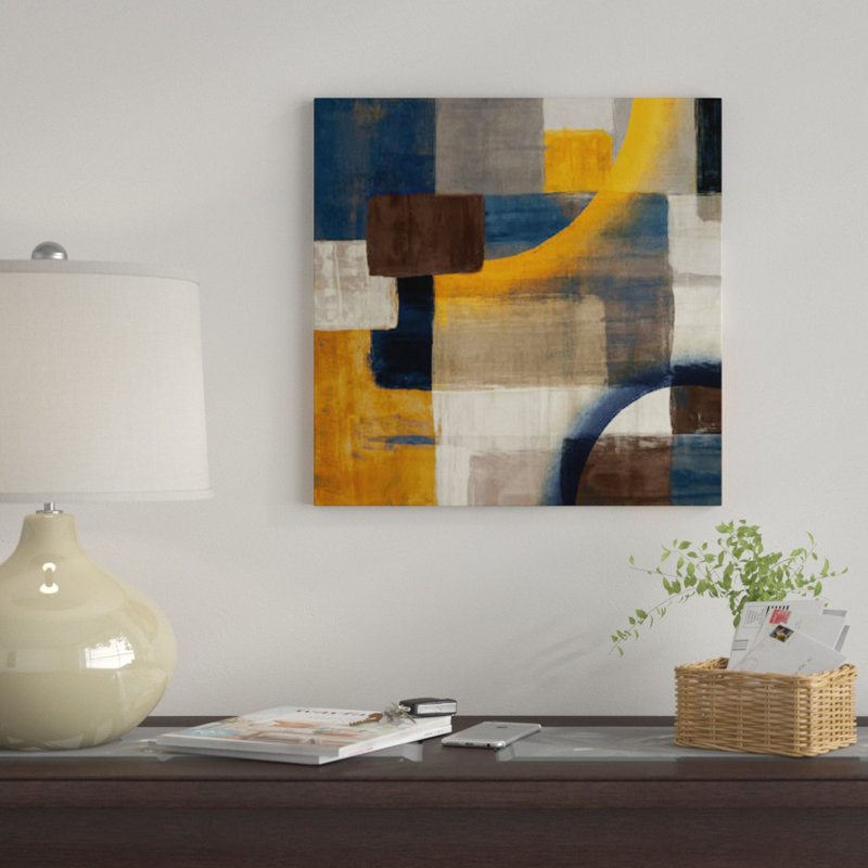 «Commencement II», impression sur toile, H 37 po x l 37 po x P 1,5 po, Pas de tapis, Toile tendue