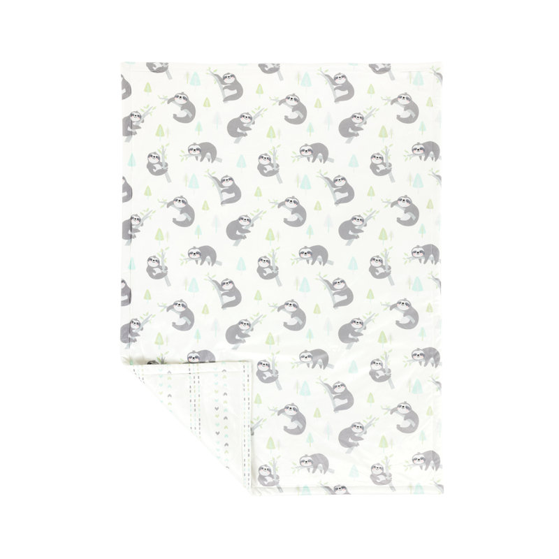 Couverture pour bébé en polyester, L 36 po x L 50 po