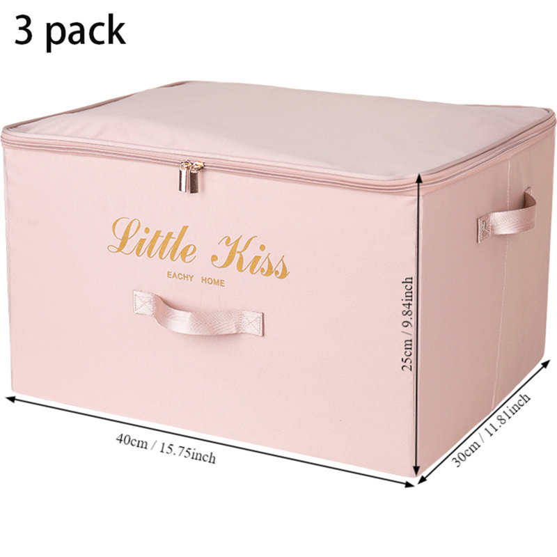 Hokku Designs Fabric Clothing Storage Box