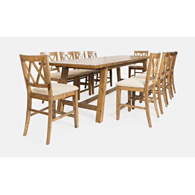 Ensemble de salle à manger à tréteaux Maxine