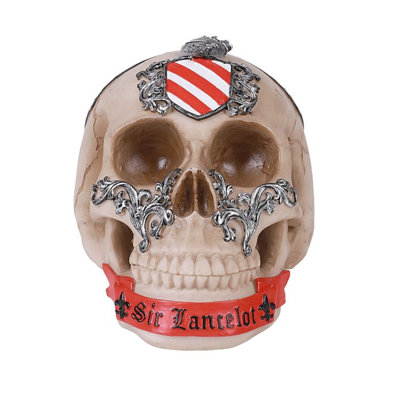 Figurine tête de mort Selmer Sir Lancelot