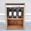 Armoire de rangement pour porte de garage