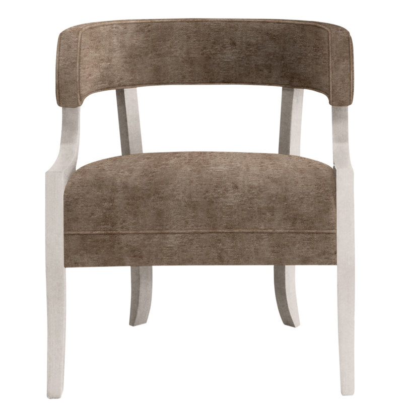 Thom Filicia Home 25"Otisco Chair, Dove Gray, Nadia Earth