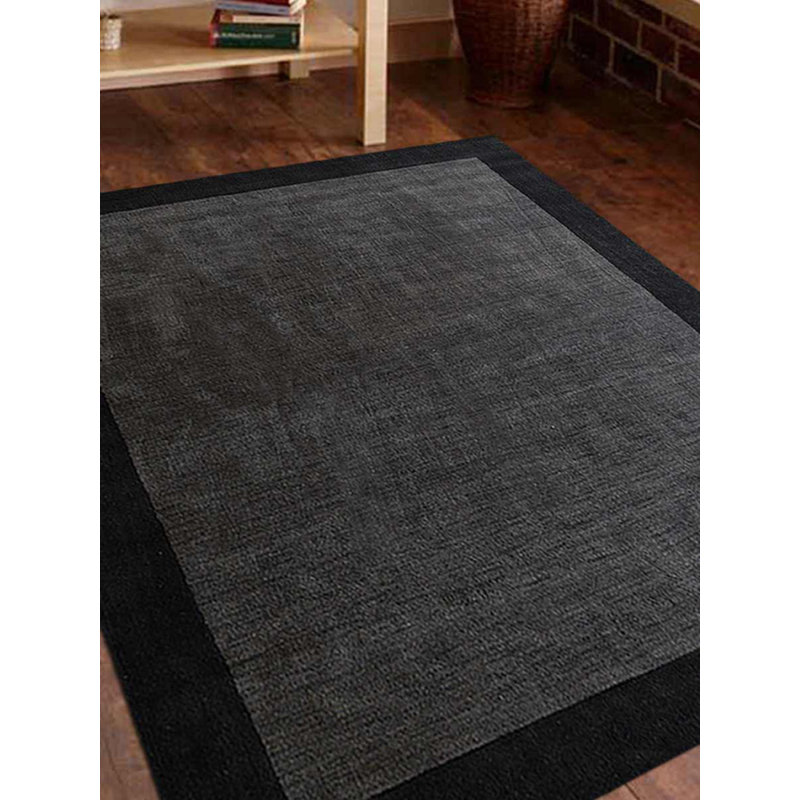 Tapis en laine tissée à la main Kenshawn, Rectangle 9 pi x 12 pi