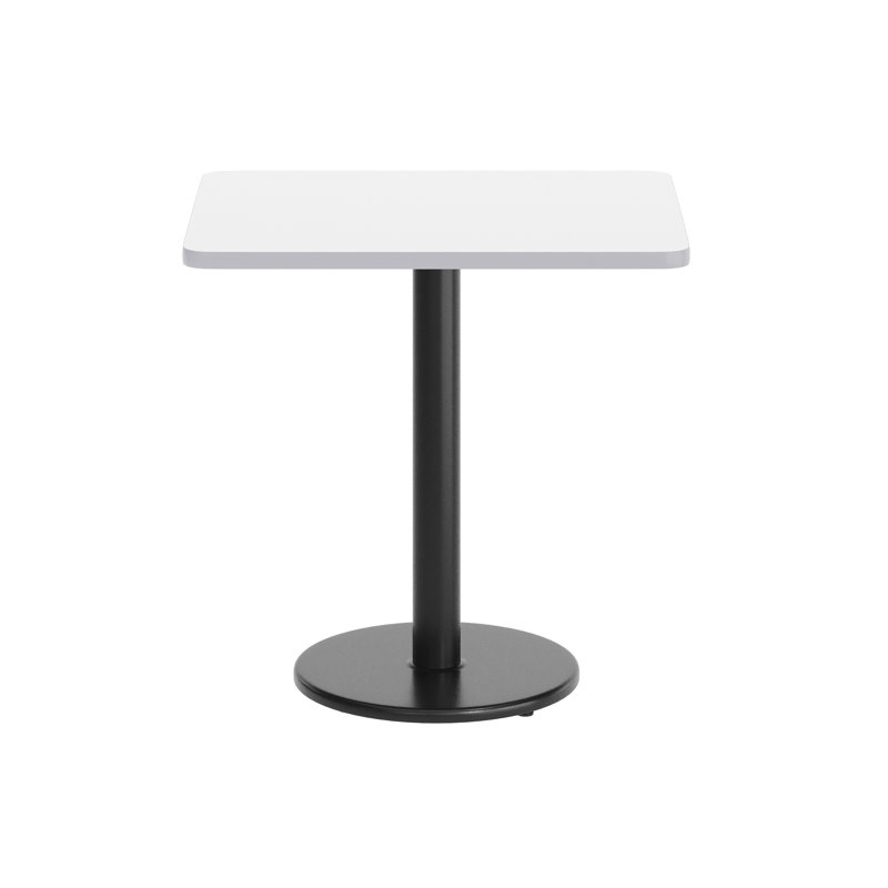 Plateau de table de salle à manger Carrus, H 31,12 po x l 30 po x P 24 po, Blanc