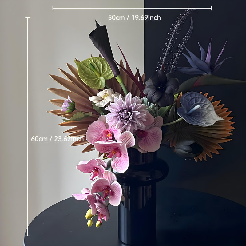 Ornements de fleurs simulées
