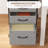 Berzai 15.7'' Wide 3 -Drawer Mobile Steel File Cabinet