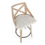 Tabouret de comptoir pivotant 25,5 po Dannie-1544496122-1544496102