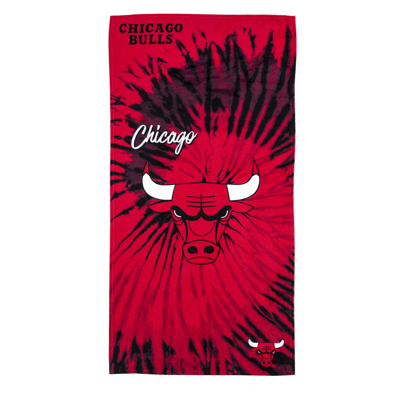 Psychedelic Beach Towel, NBA Bulls