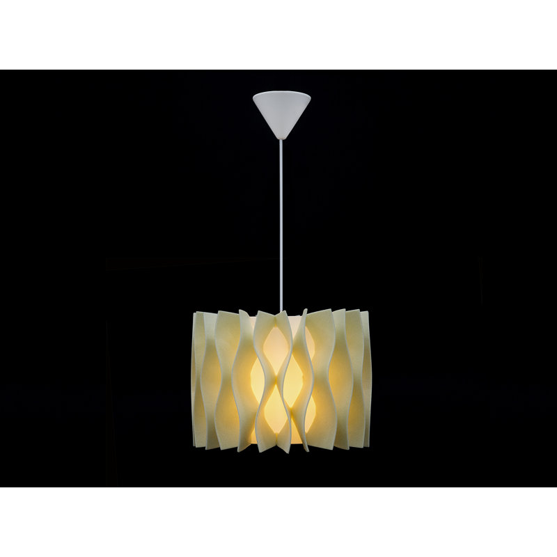 Trevin 1 - Light Unique/Statement Pendant, Creme