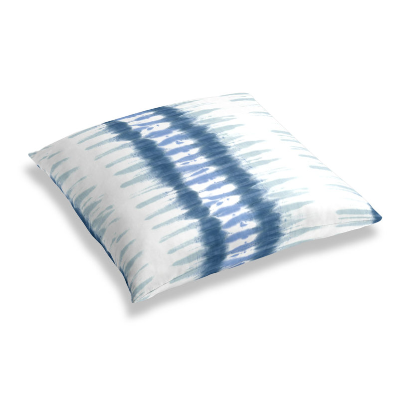 Ashbury Square Pillow Cover & Insert, Indigo