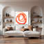 «Orange Swirl II» par Dana McMillan - reproduction imprimée-1193230443-1074063970-1175995936