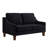 Modern Loveseat Sofa, Upholstered Small Couch-2088816048