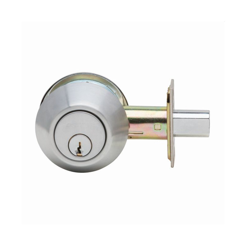 Adjustable Backset Double Cylinder Deadbolt