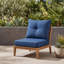 Ensemble de coussins de chaise d'extérieur en oléfine 23 po x 24 po, conception capitonnée-968779606