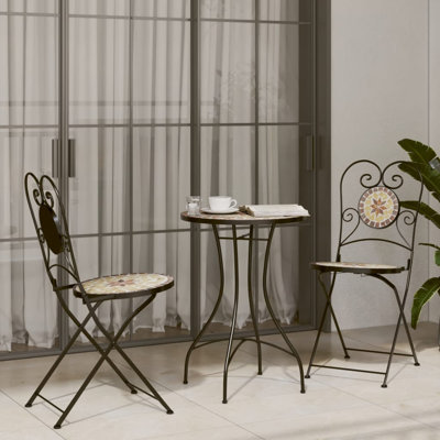 2 - Person Patio Dining Set with Round Table