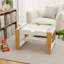 Table de jeu pour enfants 2 en 1 avec 7 compartiments de rangement, compatible avec le bloc de construction LEGO, mobilier de jeu d'apprentissage moderne pour activités - blanc