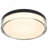12" Black Inegrated LED Flush Mount-2122593236-2122593237