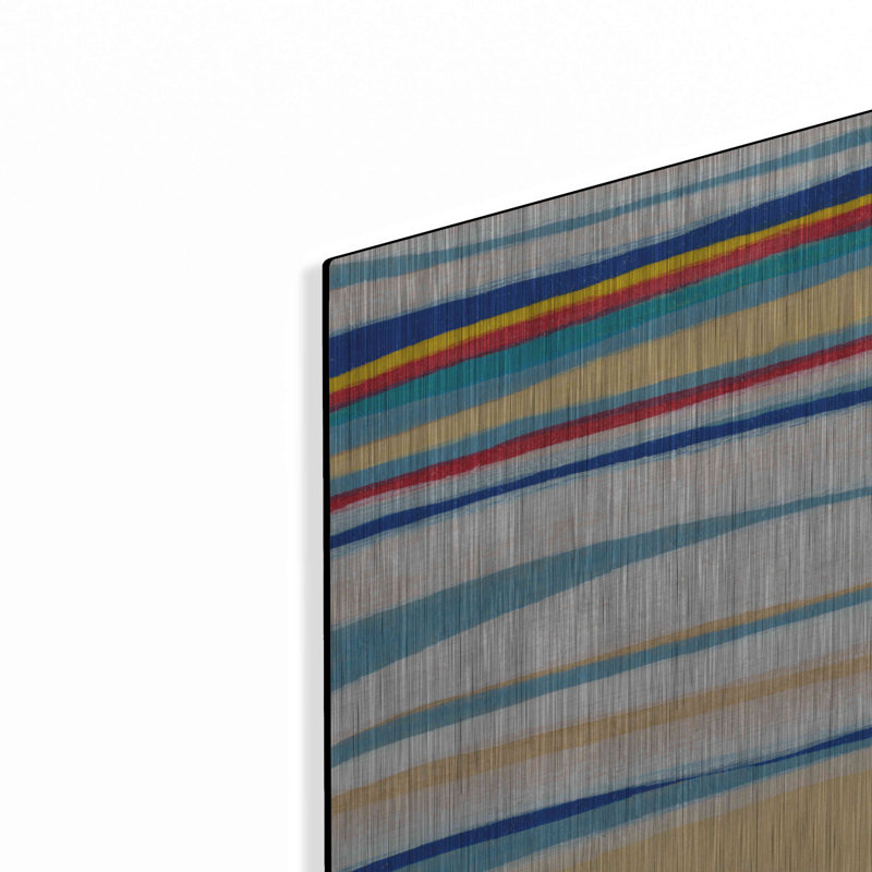 «Wavy Lines I» par Nikki Galapon, H 24 po x l 12 po