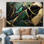 Abstract Geode Green III - Abstract Marble Wall Art