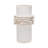 Ruffled Elegance Stoneware Vase