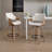 Modern Upholstered Counter Stools, 26 Inch Swivel Bar Stools With Hollow Back And Wooden Legs For Kitchen Island,Kitchen Bar Height Stools-285656374-295180636