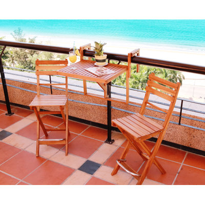 Cullins Solid Wood Counter Stool