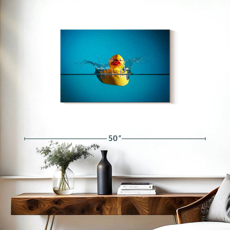 Ashelle Rubber Duck, 20" H x 30" W