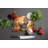 Silky Terrier Fall Glass Cutting Board Large