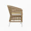 Chaise de patio avec coussin