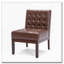 Chaise d'appoint avec surpiqûres gaufrées