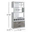 Bar avec rangement pour bouteilles de vin-76079995
