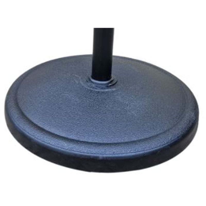 Base de parasol en résine durable pour une utilisation extérieure stable, rehaussant le charme du patio