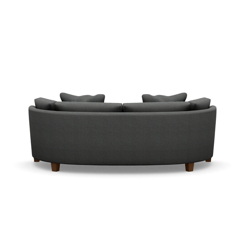 Maynard Long Sofa, Grande 120931, Walnut
