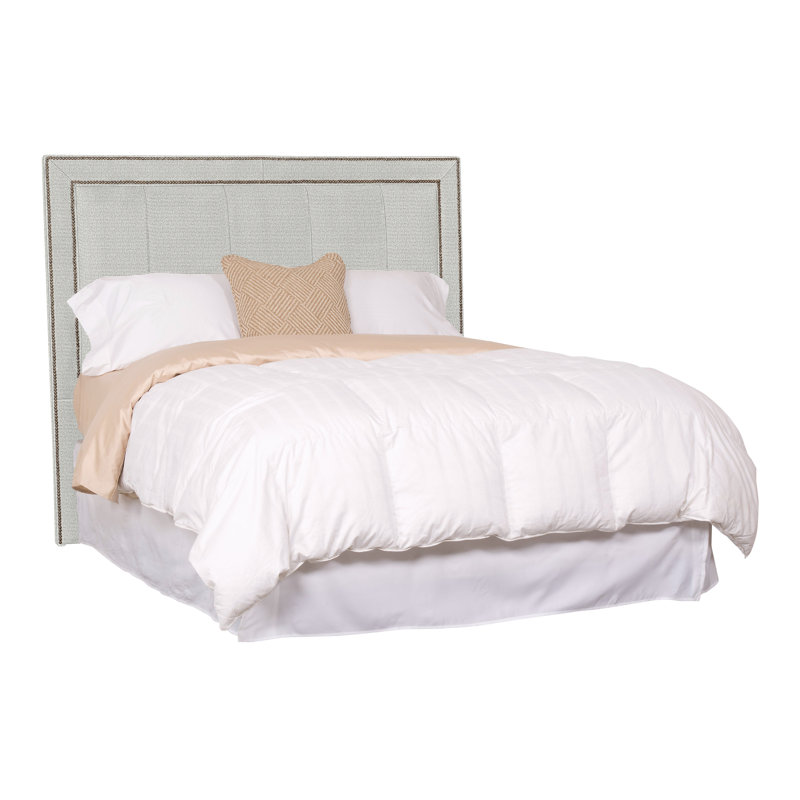 Hillary/Hank Upholstered Headboard, Callaloo Cotton, Yes