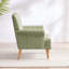 Upholstered Wooden Armchair-1598955421