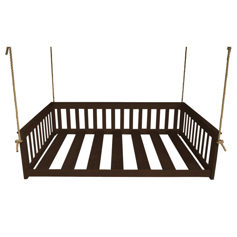 Carol Solid Wood Daybed, Rich Tobacco, Full