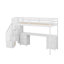Lit mezzanine simple avec bureau et tiroirs-1942755024