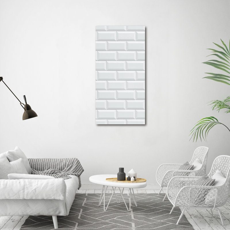 Ceramic Wall - Wrapped Canvas Print